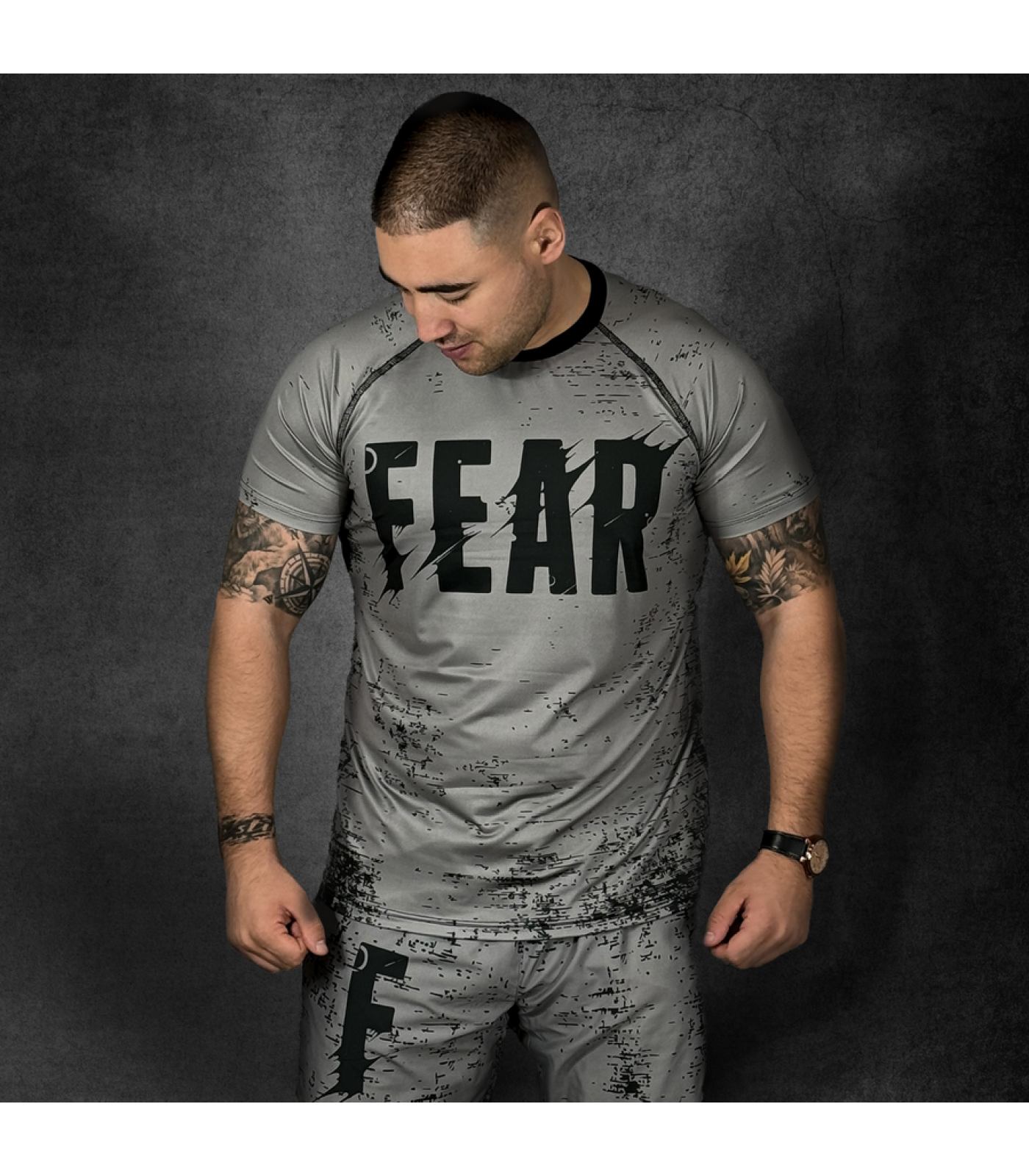 Pitbullz Westside - Рашгард - FEAR - Къс Ръкав​